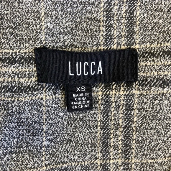 Urban Outfitters x Lucca Couture ‘Dylan’ Plaid Longsleeve Jumpsuit Coveralls XS - Picture 16 of 16